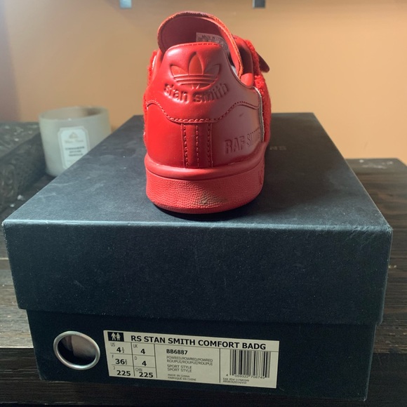 Raf Simon Stan Smith Comfort Badge Sneakers - Picture 3 of 4